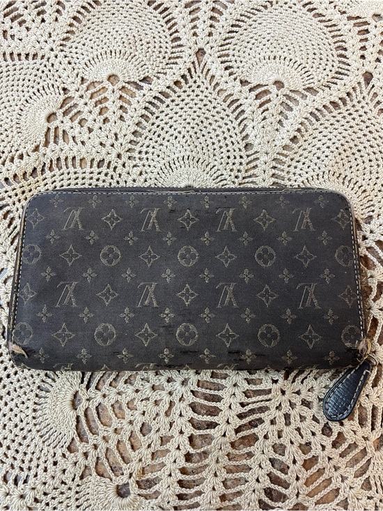 Louis Vuitton Handbags - Louis Vuitton REHAB Mini Lin Zippy wallet in Ebene brown monogram canvas